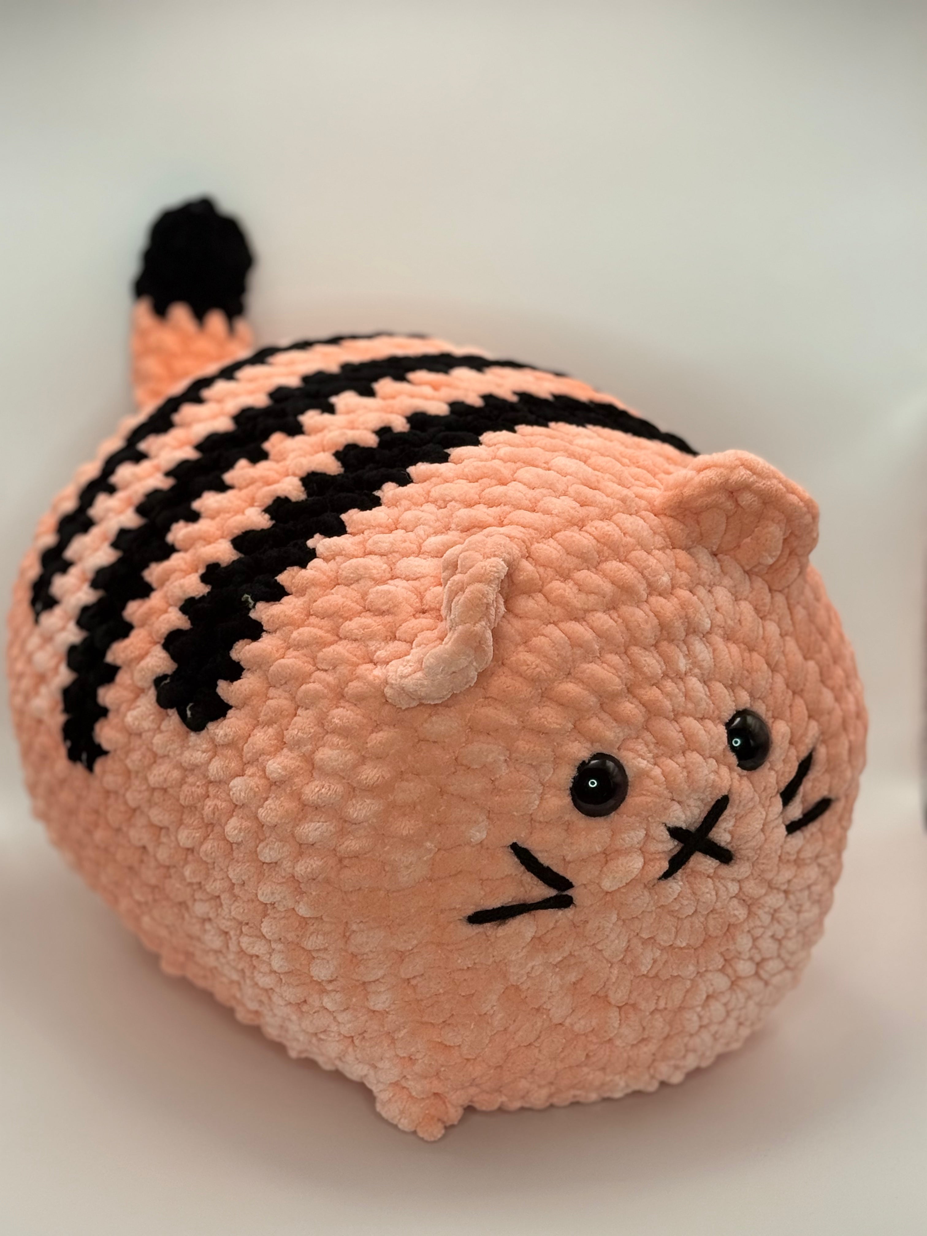 "Melonball" Loaf Cat Pillow Huggimals