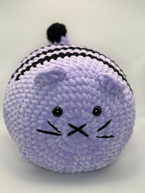 "Blackberry" Loaf Cat Pillow Huggimals