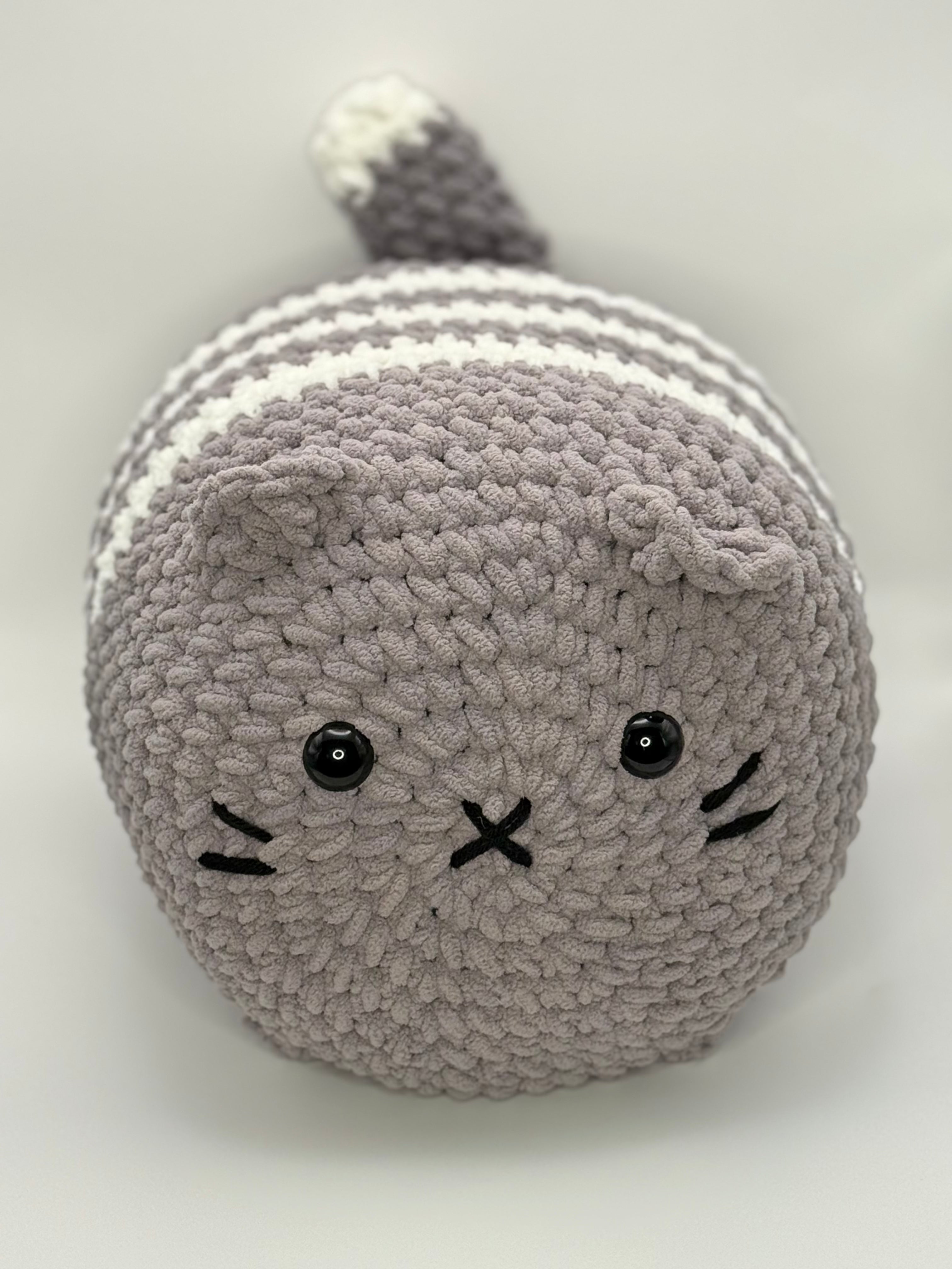 "Earl Gray" Loaf Cat Pillow Huggimals